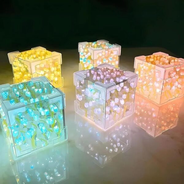 20 Flower DIY Tulip Flower Lamp