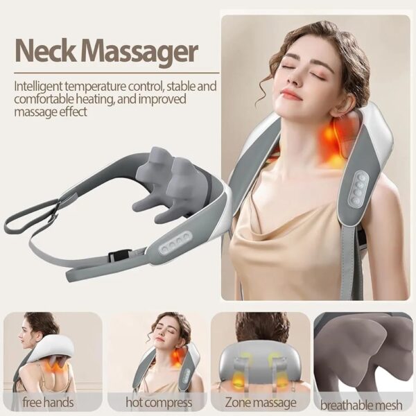 Electric Rubber Neck Massager