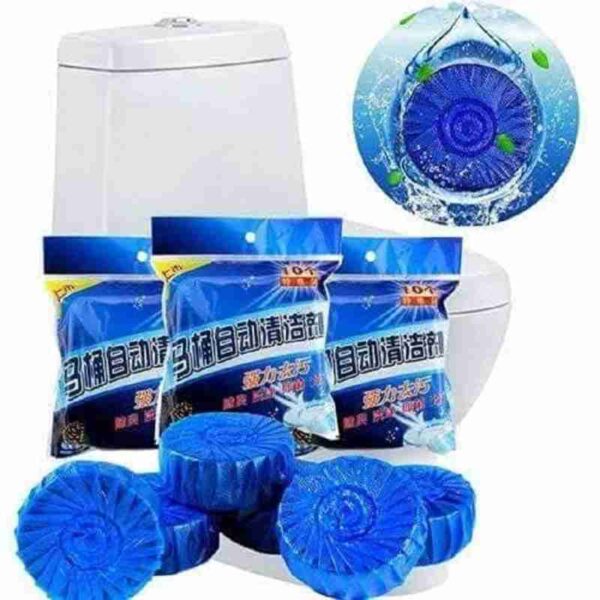 10 Pc's Toilet Bowl Cleaner Tablet